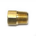 Interstate Pneumatics 3/8 Inch NPT Male x 1/4 Inch NPT Female Brass Hex Bushing FB604